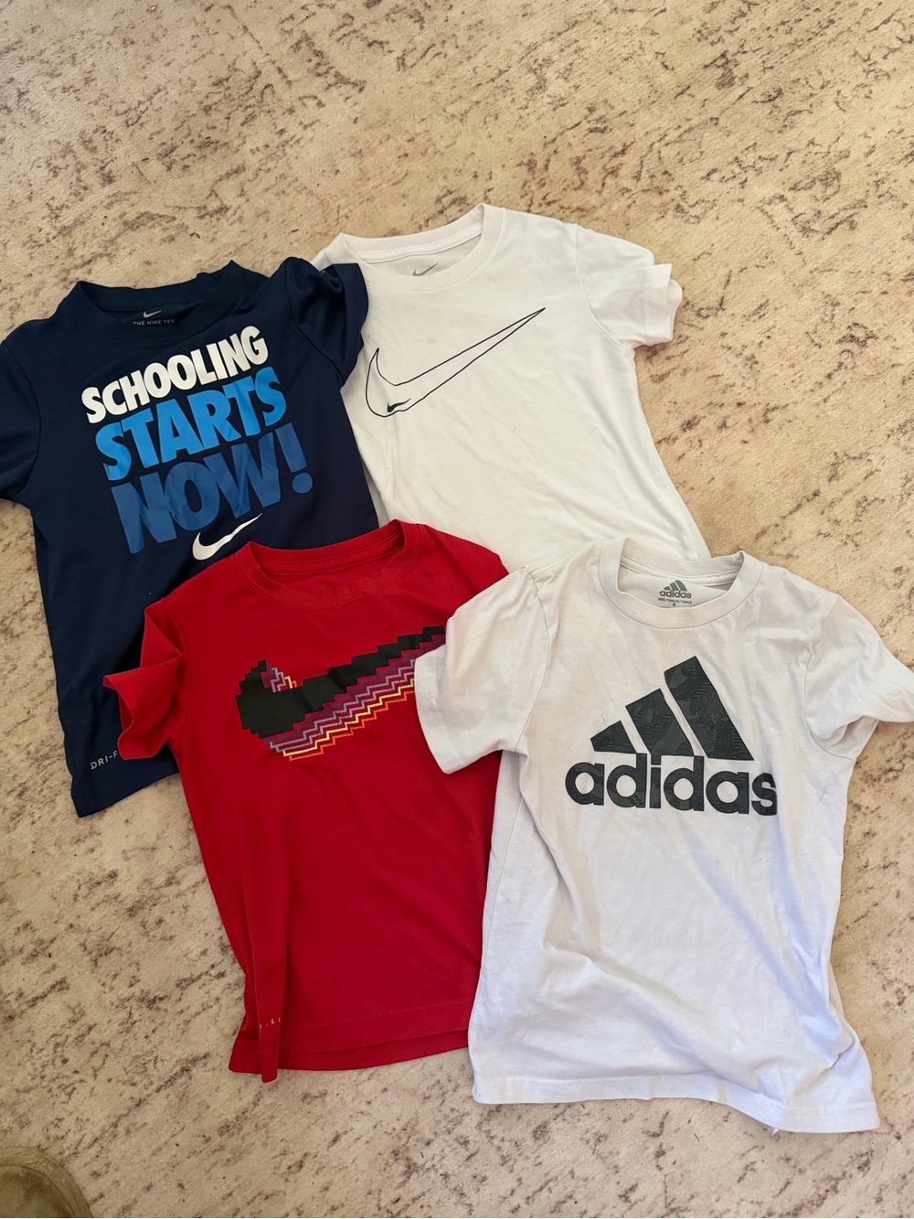 Boys size 6 Nike/Adidas lot